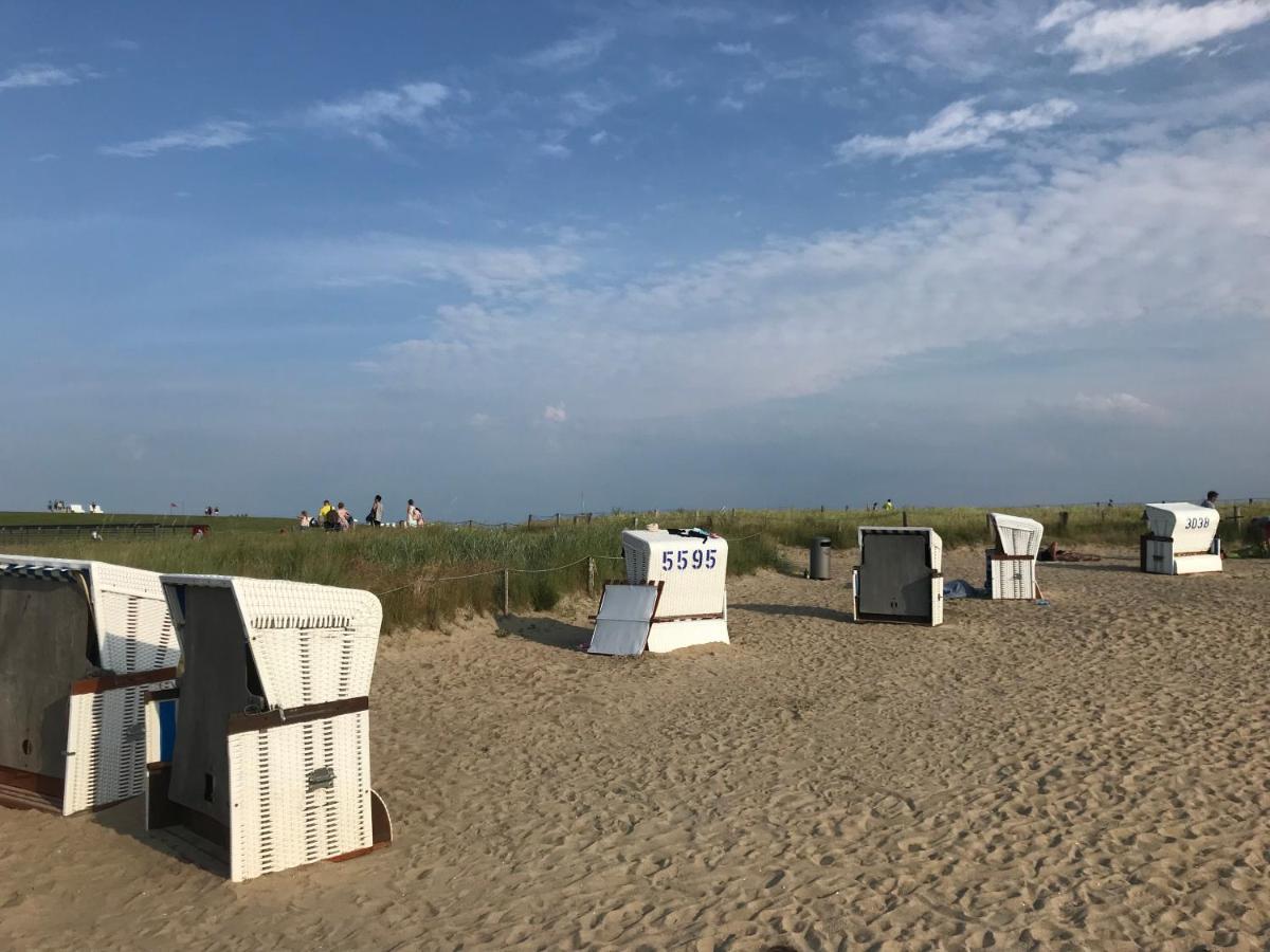 Ferienwohnung Ritthoff Perlebucht - Mit Strandkorb Am Meer Und Kostenloser Eintritt Ins Schwimmbad Büsum Eksteriør billede