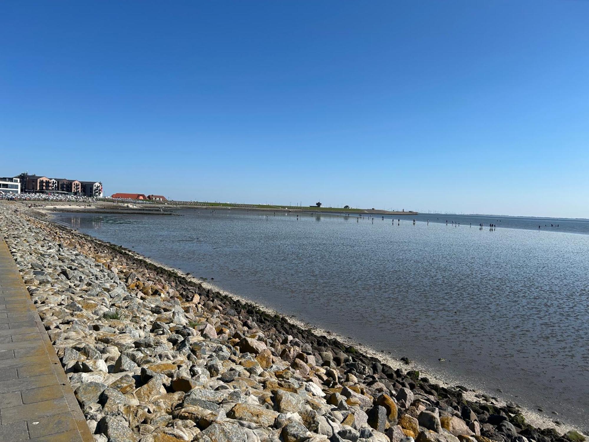 Ferienwohnung Ritthoff Perlebucht - Mit Strandkorb Am Meer Und Kostenloser Eintritt Ins Schwimmbad Büsum Eksteriør billede