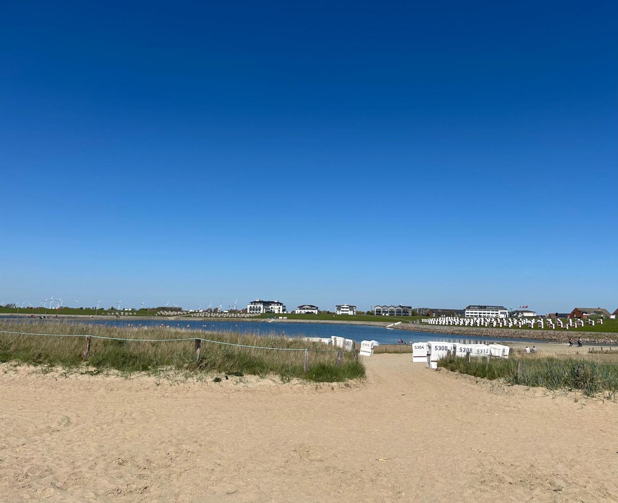 Ferienwohnung Ritthoff Perlebucht - Mit Strandkorb Am Meer Und Kostenloser Eintritt Ins Schwimmbad Büsum Eksteriør billede
